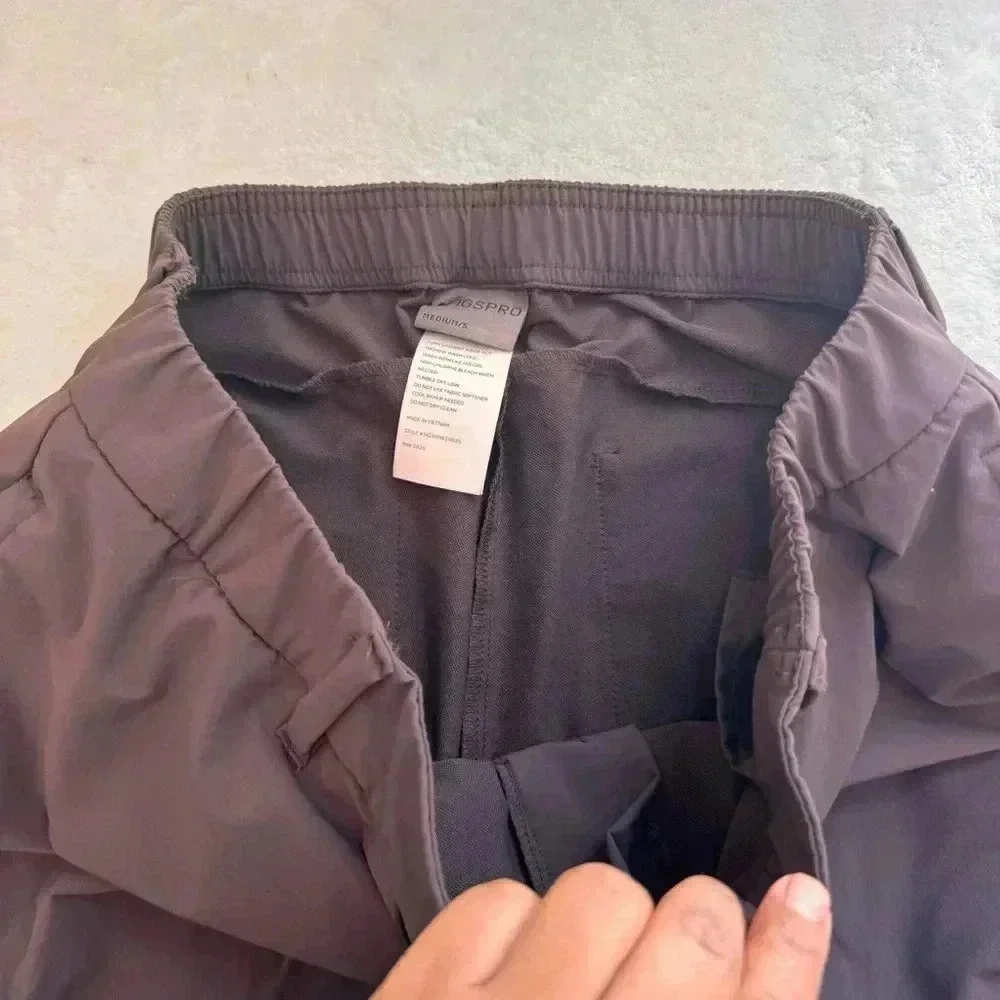FIGS PRO Straight Leg Trouser Classic Short Medium Brown size S